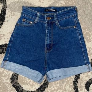 Jean shorts